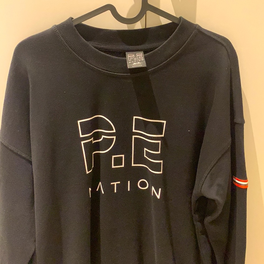 PE Nation black sweater. Worn once - Picture 2 of 3